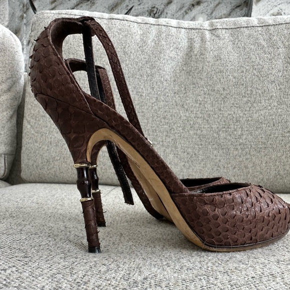 Authentic Gucci python high heels - Picture 7 of 10